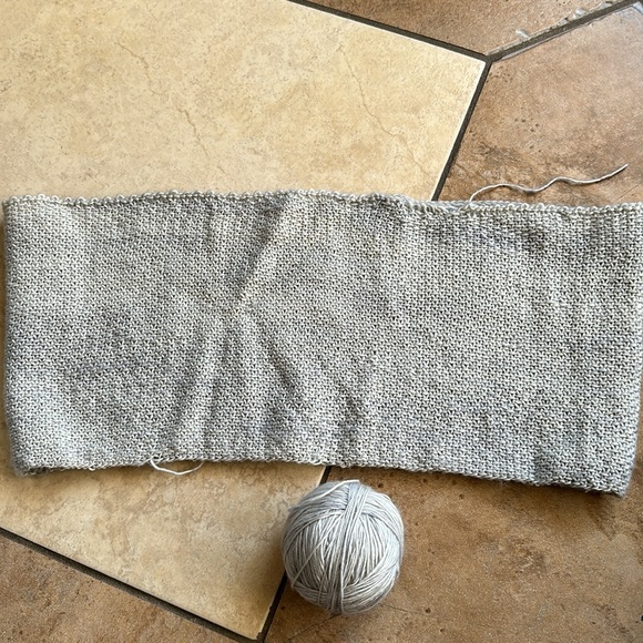 Single Ply Merino Wool Yarn Destash / Partially knit up - Picture 6 of 9